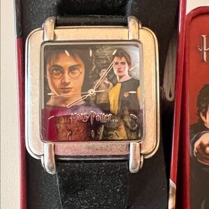 Warner Bros. Silver and Black Harry Potter Watch